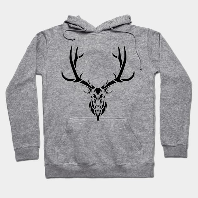 Antlers Hoodie by Hamurai